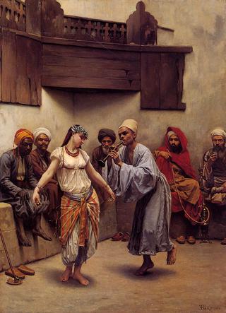 Dancing in a Cafe in Cairo