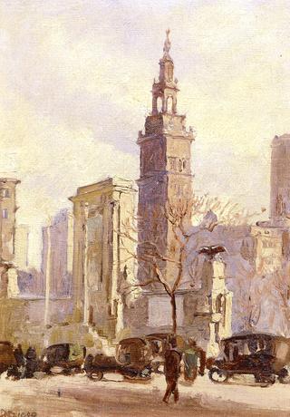 New York City, Madison Square and the Garden Tower