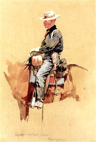 A Packer, Fort Grant, Arizona