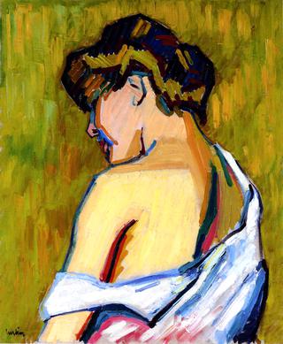 Seated Woman in Profile