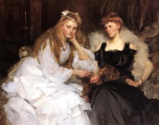 Lorna and Dorothy Bell, Daughters of W. Heward Bell, Esq.