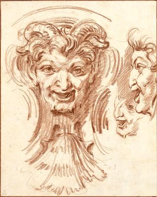 Three Studies of a Mascaron