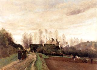 Eperono (Eure-et-Loir) the Road to Laboureur