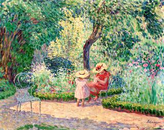 In the Garden at Montévrain