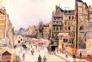 Cutting through the rue Réaumur