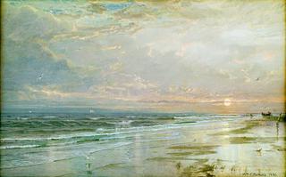 Sunrise on the New Jersey Shore