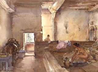 The Chateau Bath, Equilly (Paméla Bathing)