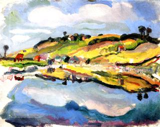 The Loir at Durtal