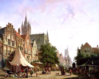 Dutch Street Scene