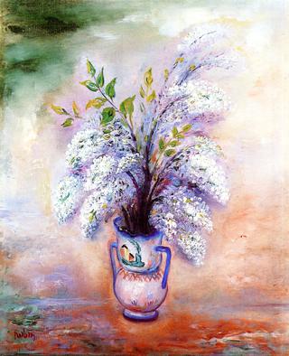 Still Life with Mimosa