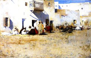 Afternoon in the Streets of Biskra
