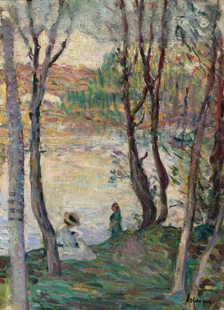 By the river Yaudet