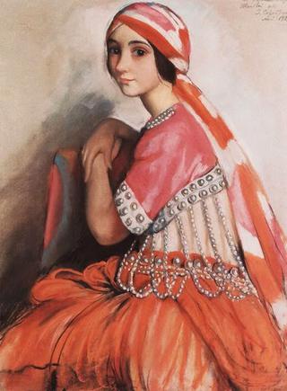 Portrait of Ballerina L.A. Ivanova