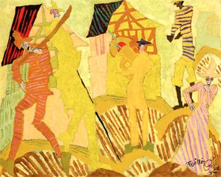 Trumpeters in the Village