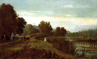 A Shepherd with his Flock