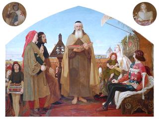 Wycliffe Reading His Translation of the New Testament