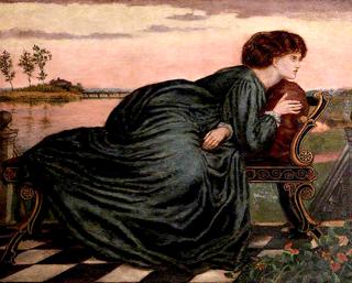 The Theodore Watts-Dunton Folding Press Bed: Janey Morris (after Dante Gabriel Rossetti)