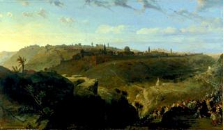 View of Jerusalem from the Mount of Olives