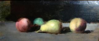 Still-Life with a Pear and Peaches