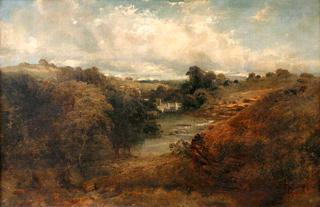 Landscape with River and Bridge