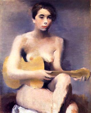 Woman with a Guitar