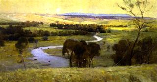 Still glides the stream, and shall for ever glide
