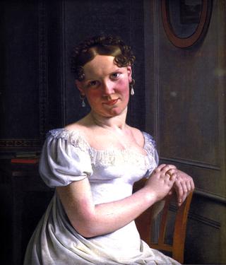 Julie Eckersberg, the Artist's Second Wife