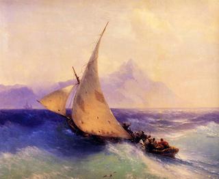 Rescue at Sea (detail)