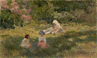 Resting on the Lawn