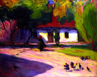 A Courtyard at Szeliwy
