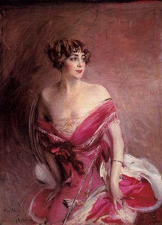 Portrait of Mlle de Gillespie,  'La Dame de Biarritz'