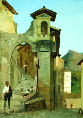 Italian Street Scene