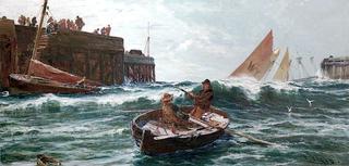 The Approaching Storm, Whitby, North Yorkshire