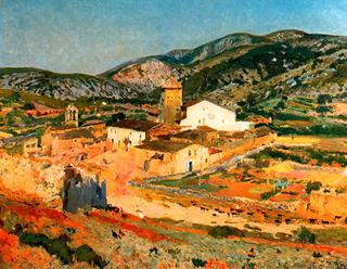 Olesa de Bonesvalls. Barri de l'Hospital
