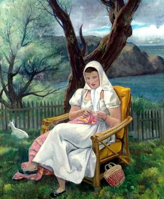Viette In The Yellow Chair