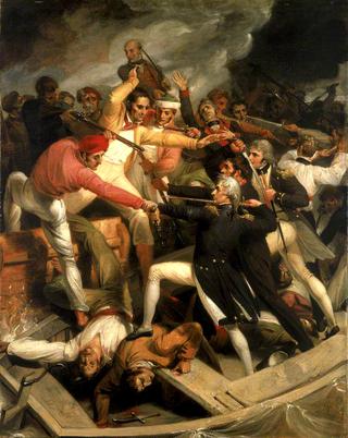 尼尔森与西班牙发射冲突，1797年7月3日