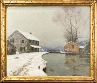 The Lock in Winter
