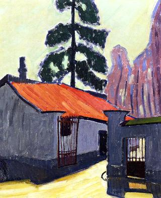 Entrance to the Corbeau Mill