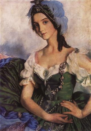 Portrait of Ballerina A.D. Danilova