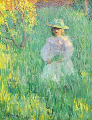 Girl in a Meadow