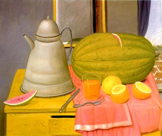 Still Life with Watermelon