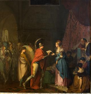 Hamlet Delivering a Letter Written by Himself to the Queen of Scotland