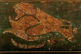 Bird's Eye View of Venice