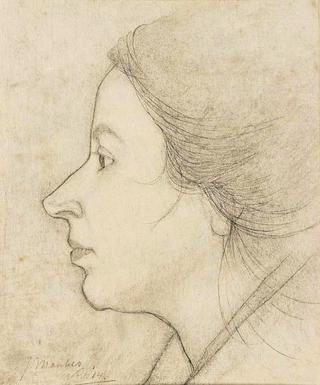 Portrait of Annie Mankes-Zernike