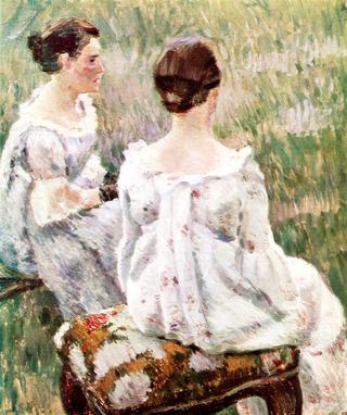 Two Ladies (sketch for