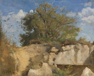 Fontainebleau, Top of a Wooded Quarry
