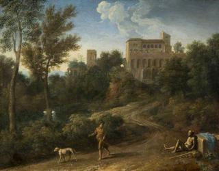 Classical Landscape with Figures