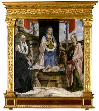 Madonna and Child with Saint Monica and Mary Magdalene