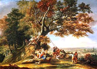 Saint Boniface Felling the Sacred Oak