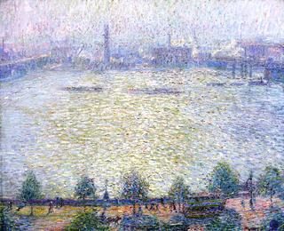 View of the Thames Embankment